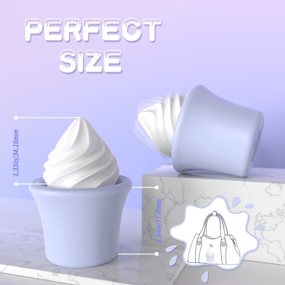 VELUXXA - Mini Ice Cream-Shaped Design vibrator