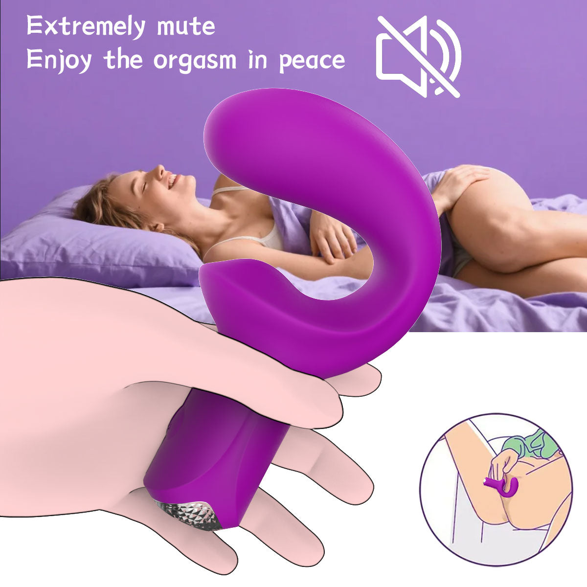 Veluxxa Premium Silicone Vibrator - Adult Intimate Wellness