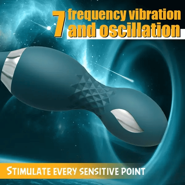 VELUXXA - Rotating Clitoral Vibrator & Prostate Massager for Couple