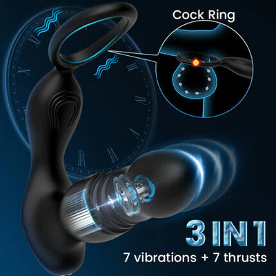 VELUXXA - Vibrations Thrusts Prostate Massager