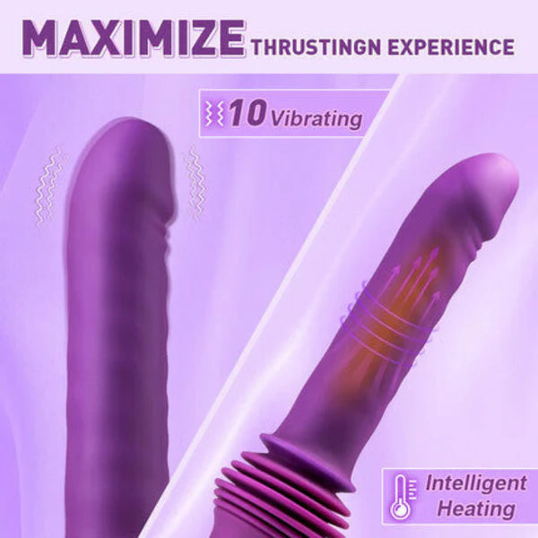 VELUXXA - Powerful 14.5 Inch Thrusting Dildo Machine 11.81 Inch