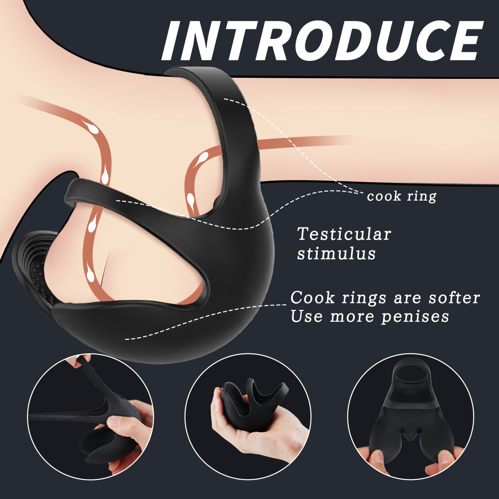 Veluxxa S-HANDE Vibrating Cock Ring - Male Enhancement Toy