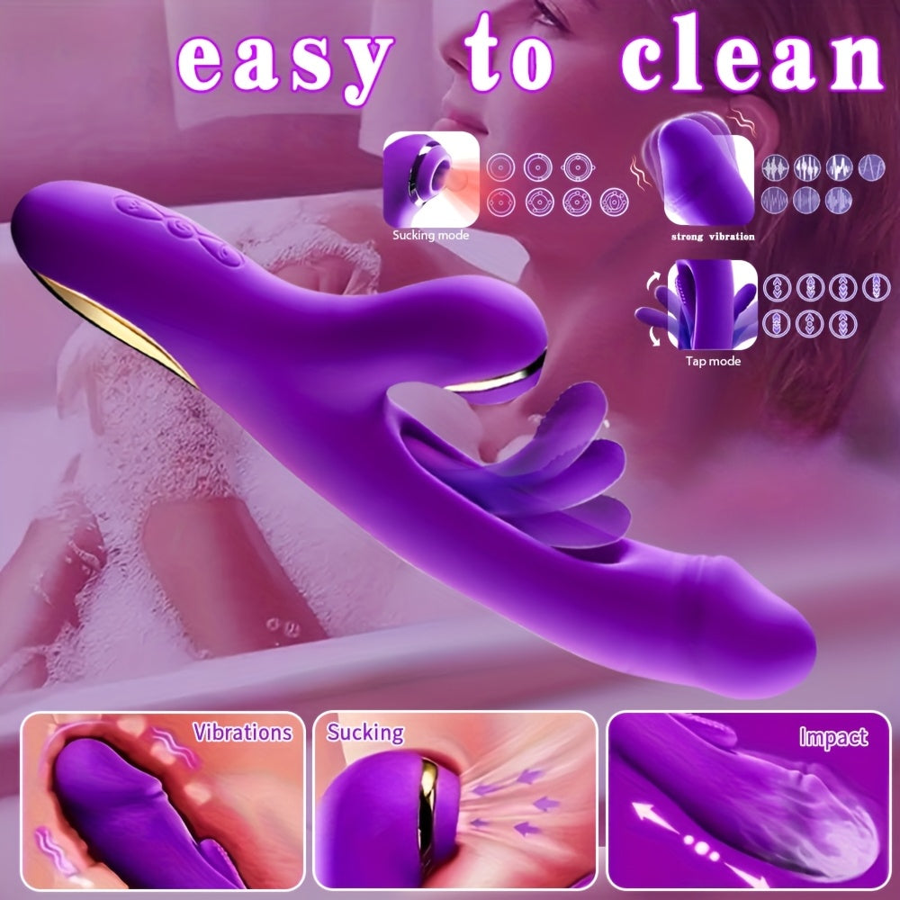 VELUXXA - 7 vibration modes - 3 ways to play - IPX7 waterproof