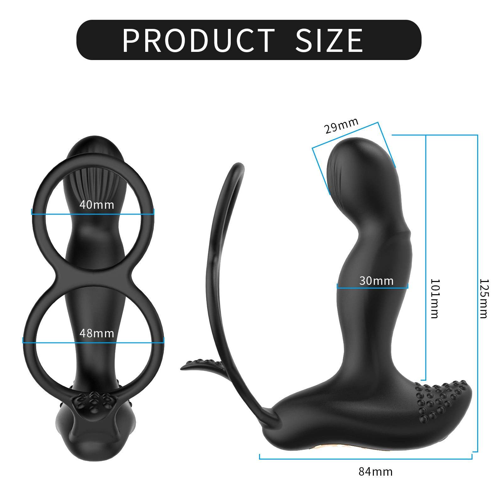 VELUXXA - Heated Lock Ring - Temperature Control for Men and Women