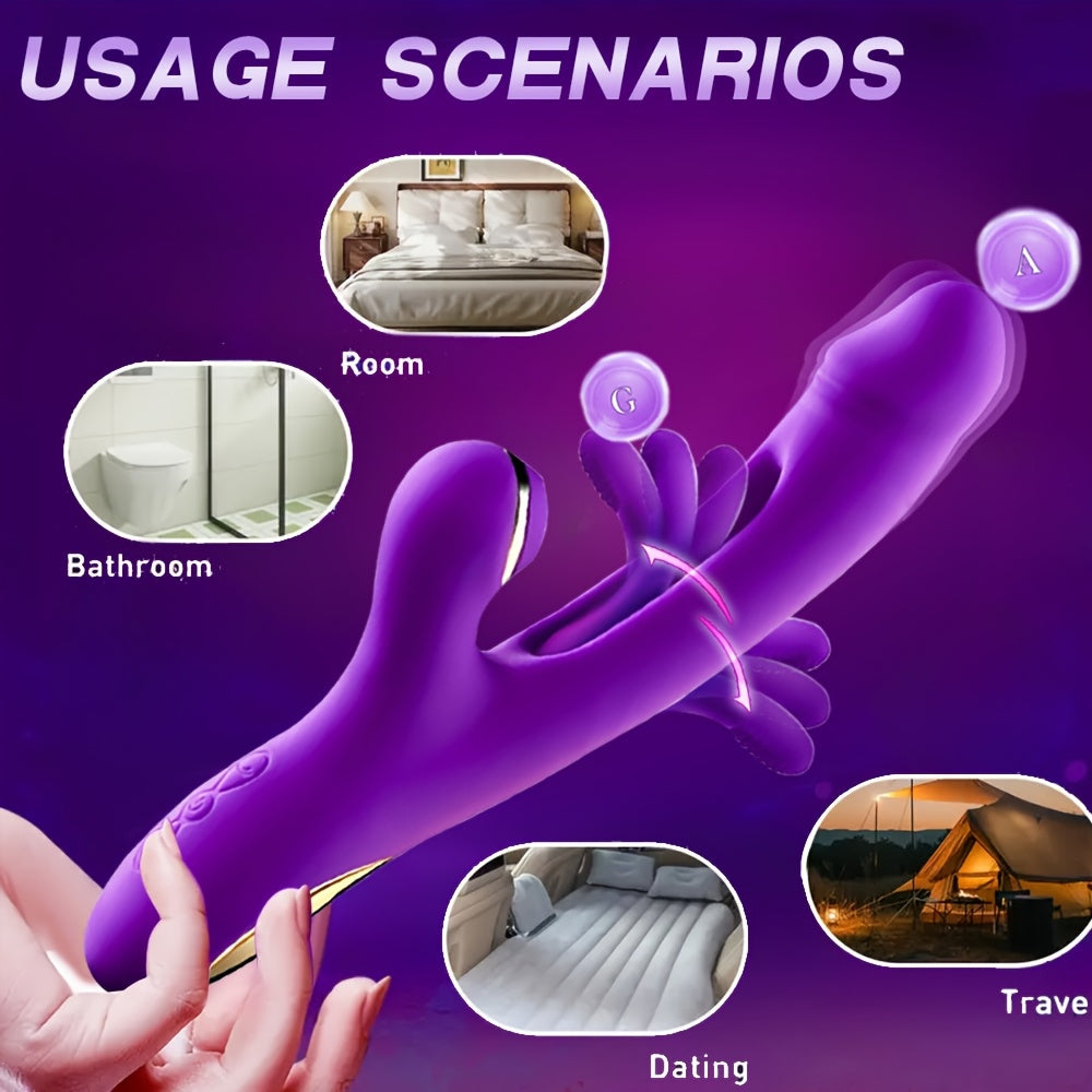 VELUXXA - 7 vibration modes - 3 ways to play - IPX7 waterproof