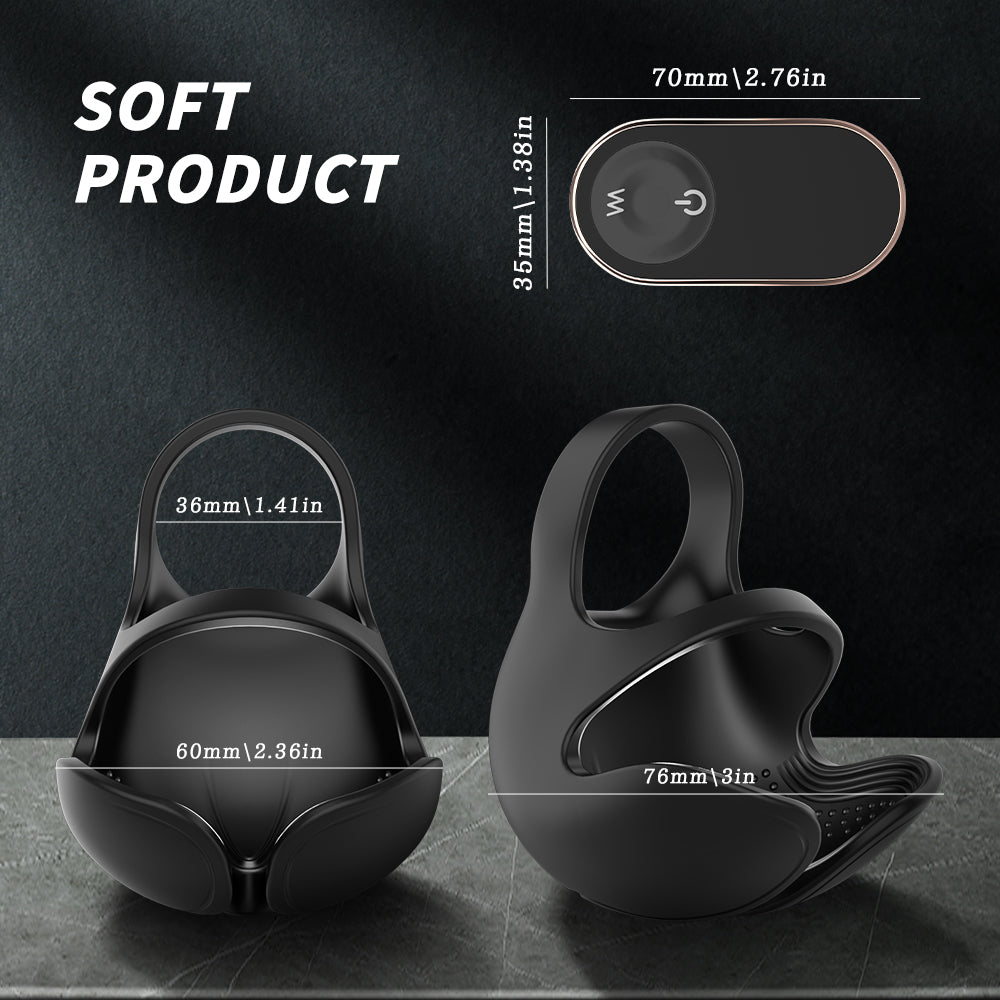 Veluxxa S-HANDE Vibrating Cock Ring - Male Enhancement Toy