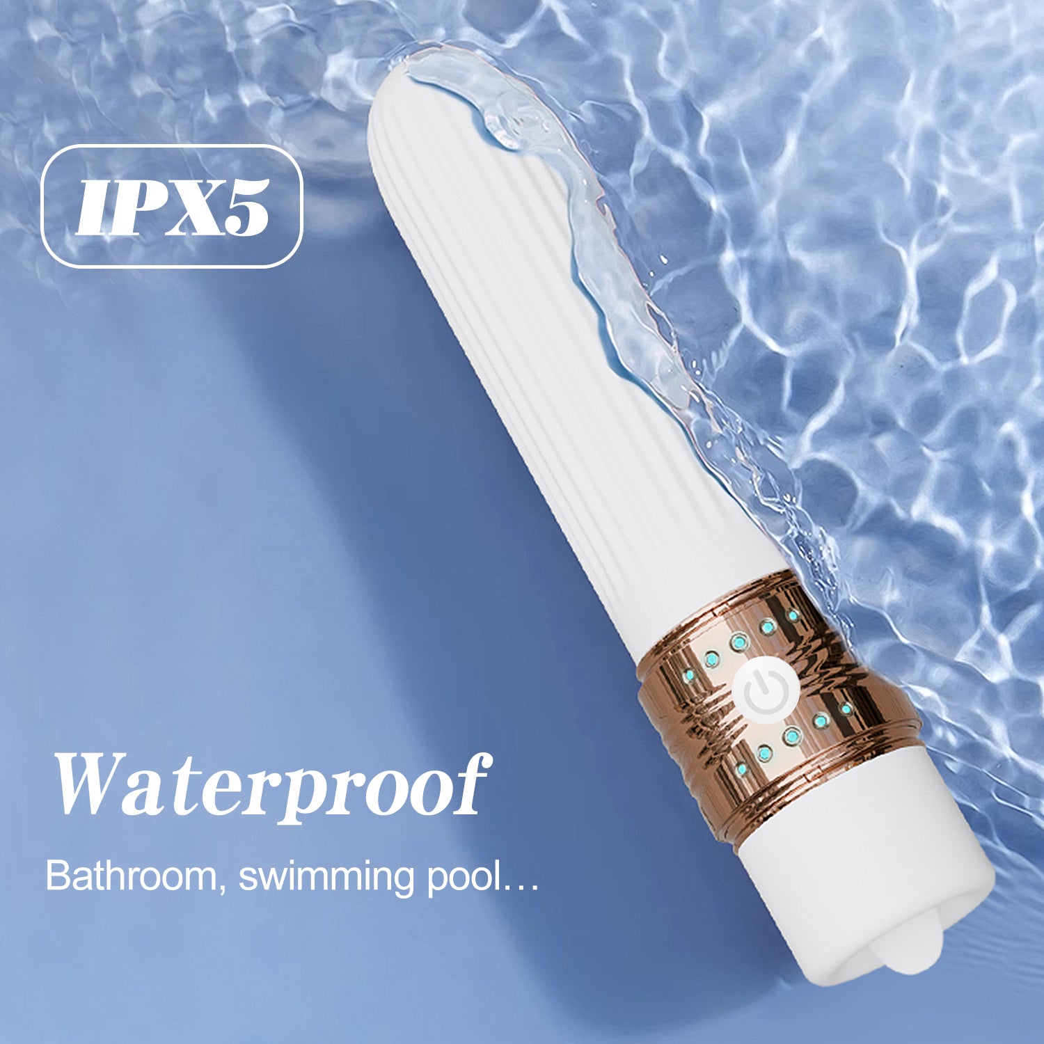 VELUXXA Premium Wireless App-Controlled Personal Wellness Device - Rechargeable & Waterproo