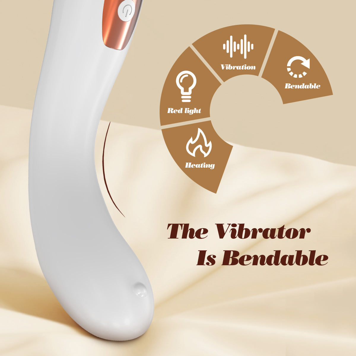VELUXXA - Magic Wand, 8 Vibration Modes