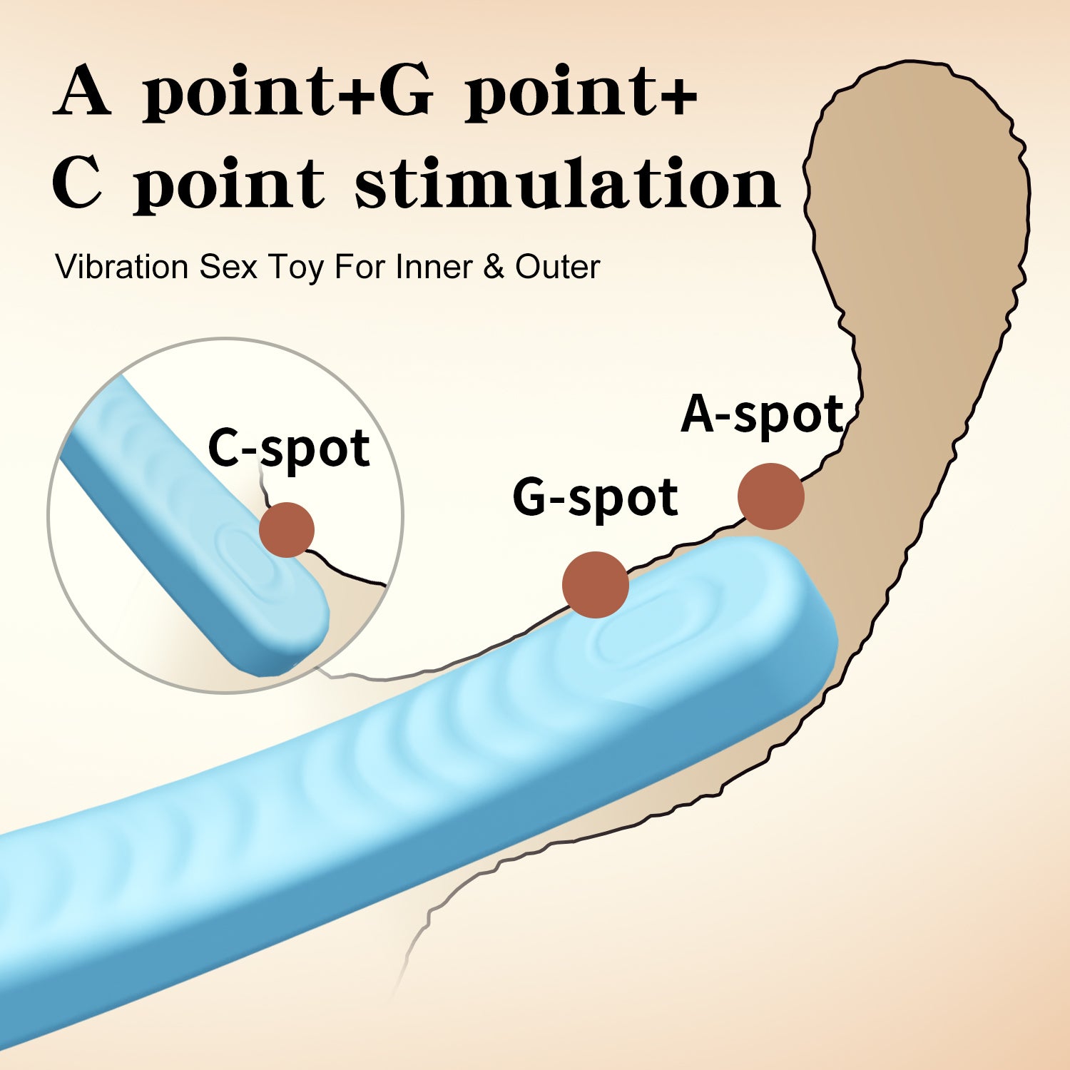 VELUXXA - Bending Vibrator A point + G point + C point