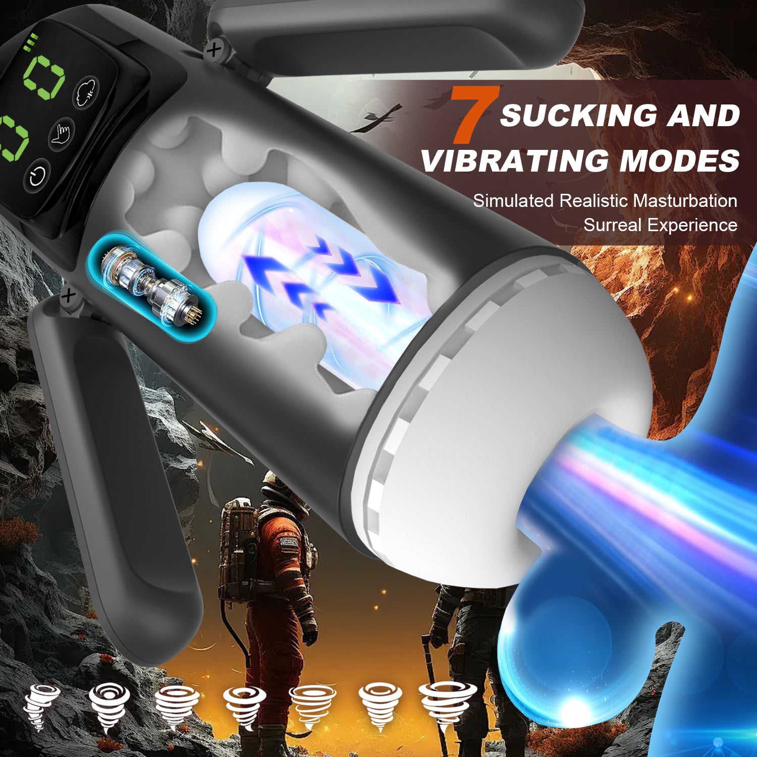 VELUXXA Super Cup 89M Gerät zur Penisvergrößerung – Flexible Grifftechnologie