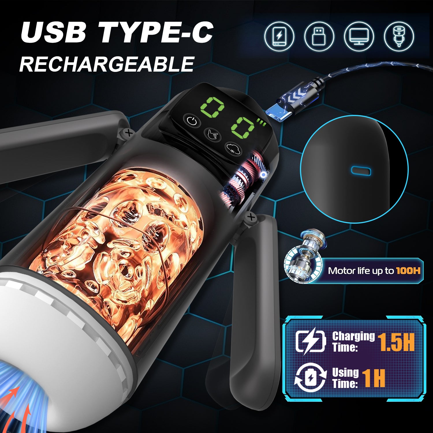 VELUXXA - Male Enhancement Device - Flexible Handle