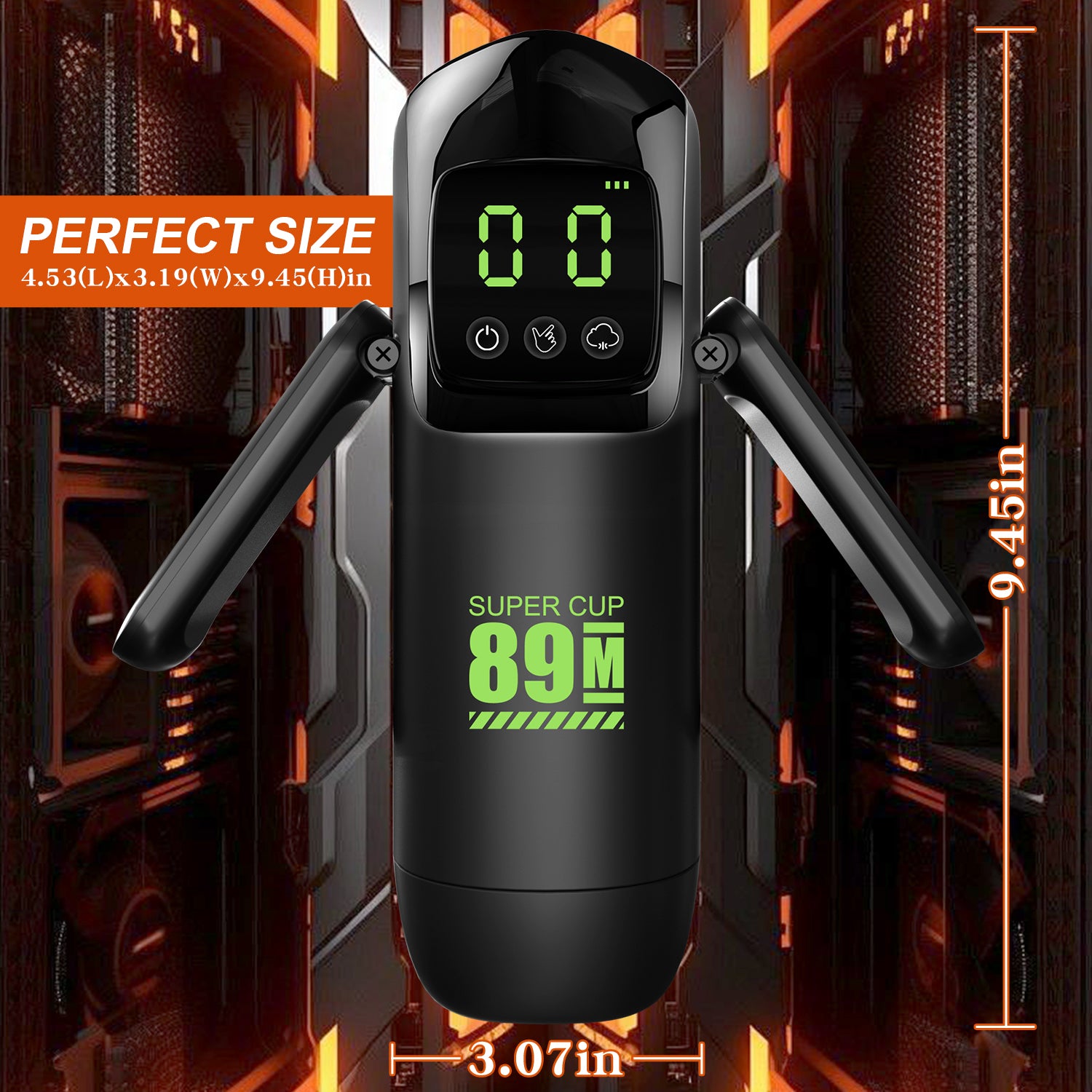 VELUXXA Super Cup 89M Gerät zur Penisvergrößerung – Flexible Grifftechnologie