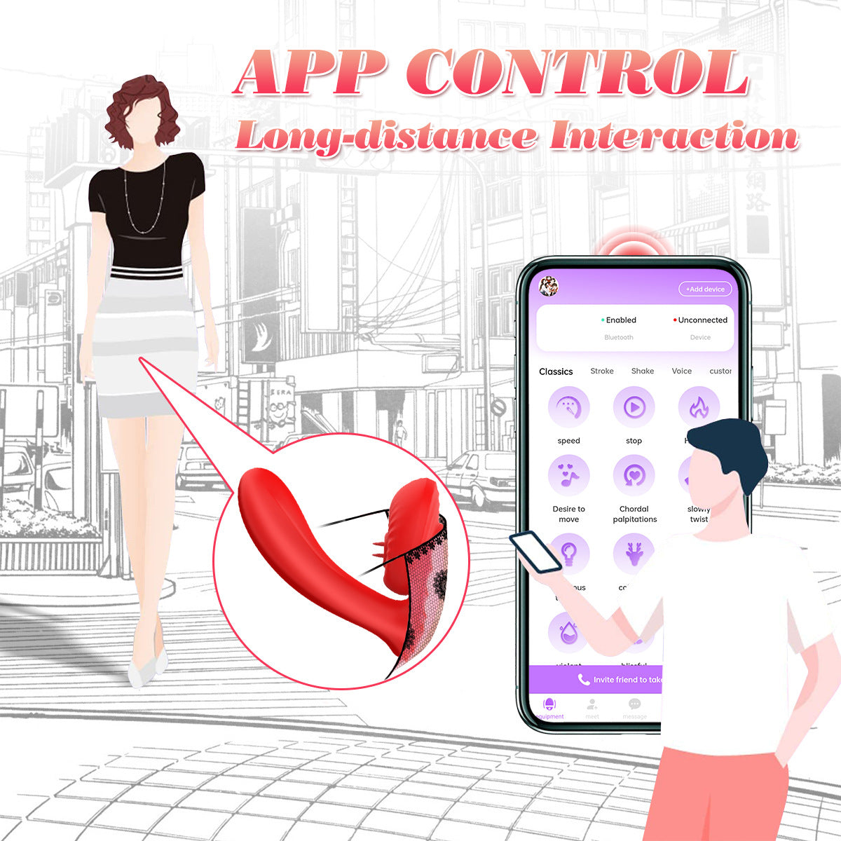 VELUXXA - App-controlled wearable vibrator
