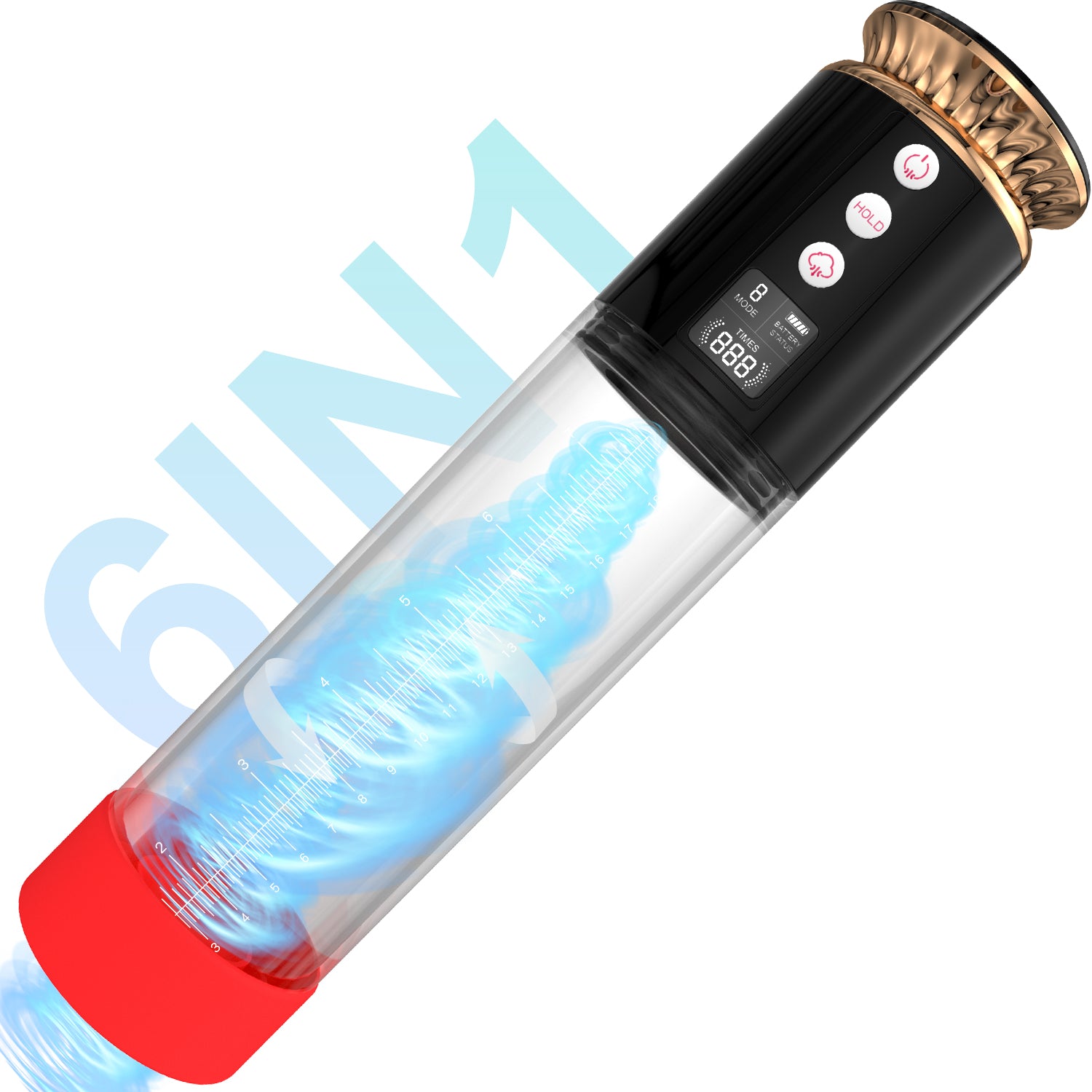 VELUXXA Smart Display Elektrisches Vakuum-Empfindlichkeitstrainingsgerät