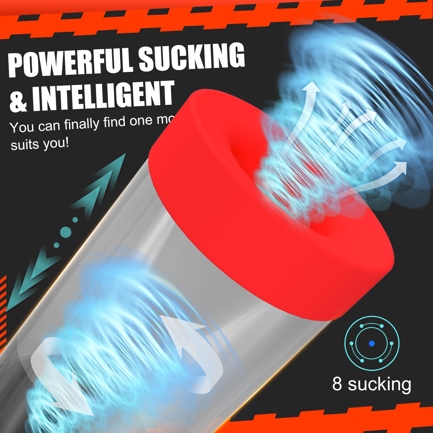 VELUXXA Smart Display Elektrisches Vakuum-Empfindlichkeitstrainingsgerät