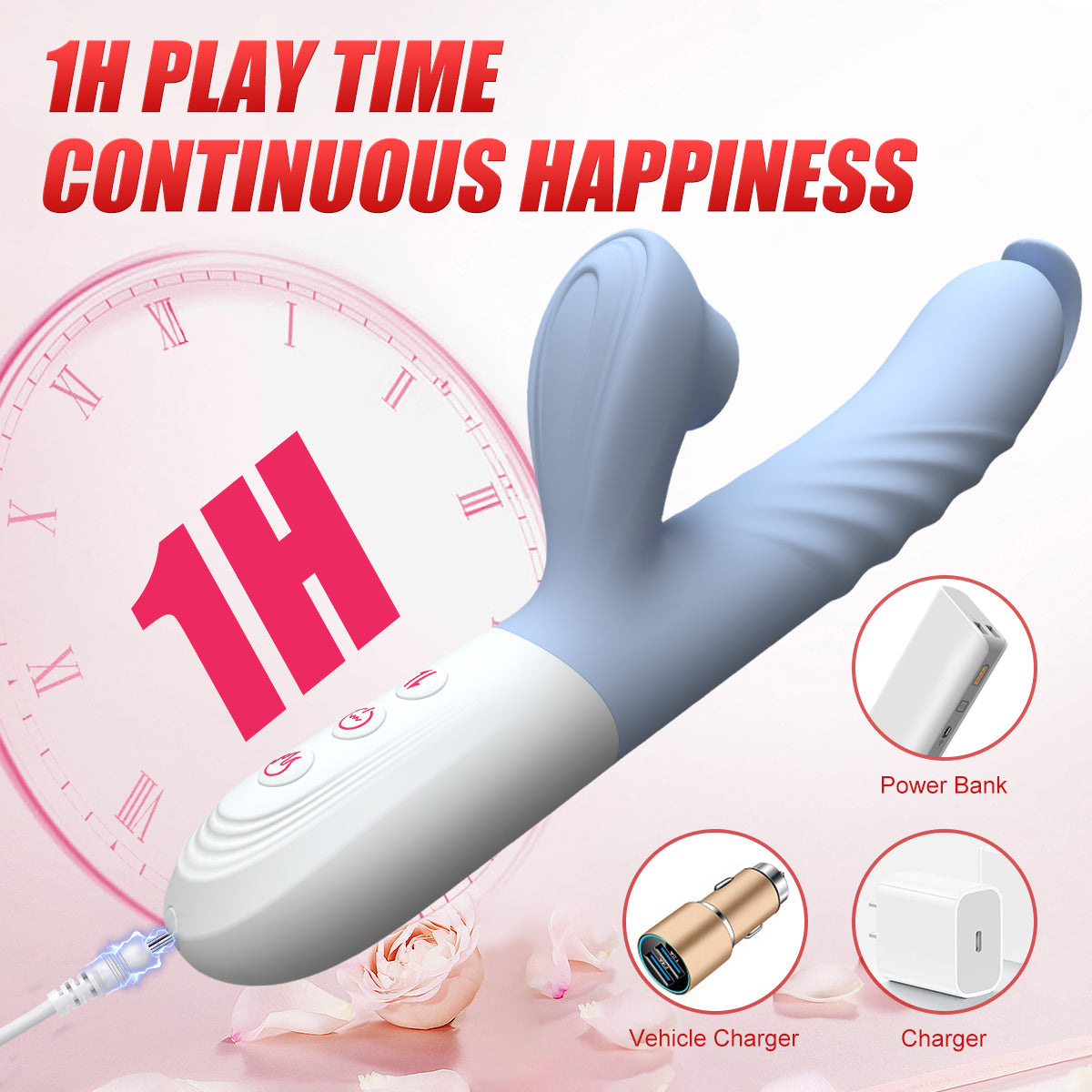 VELUXXA - 7 frequencies dual stimulation