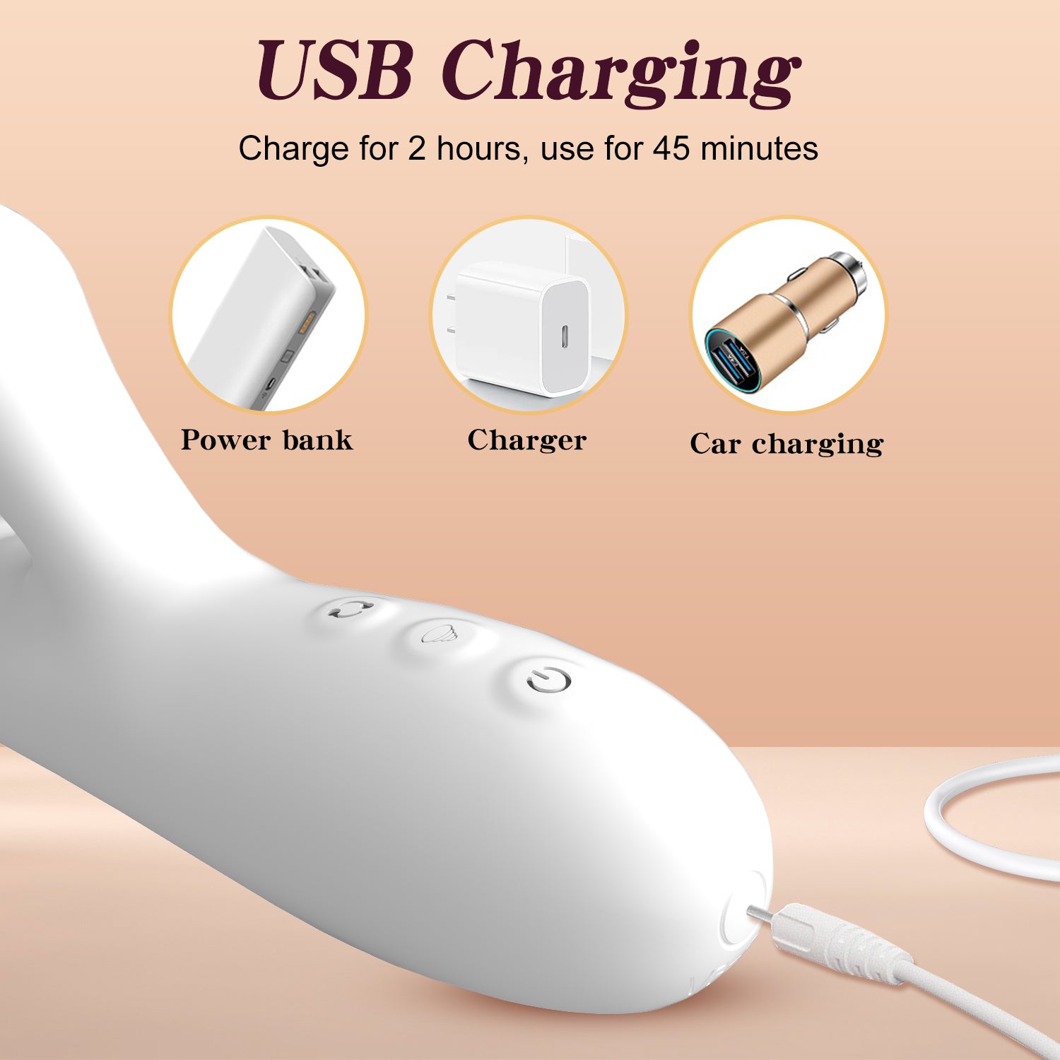 VELUXXA - 7 frequencies dual stimulation