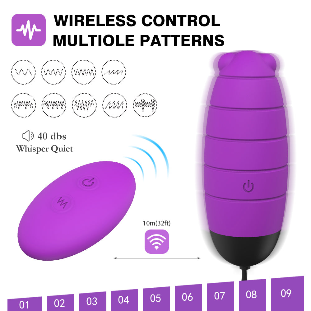 VELUXXA Hardworking Bee 9 Function Bee Shape Vibrator