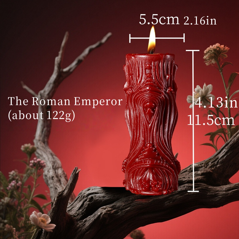 VELUXXA 5-pack - Complete series  42 degree low temperature candle - Romantic couple candle