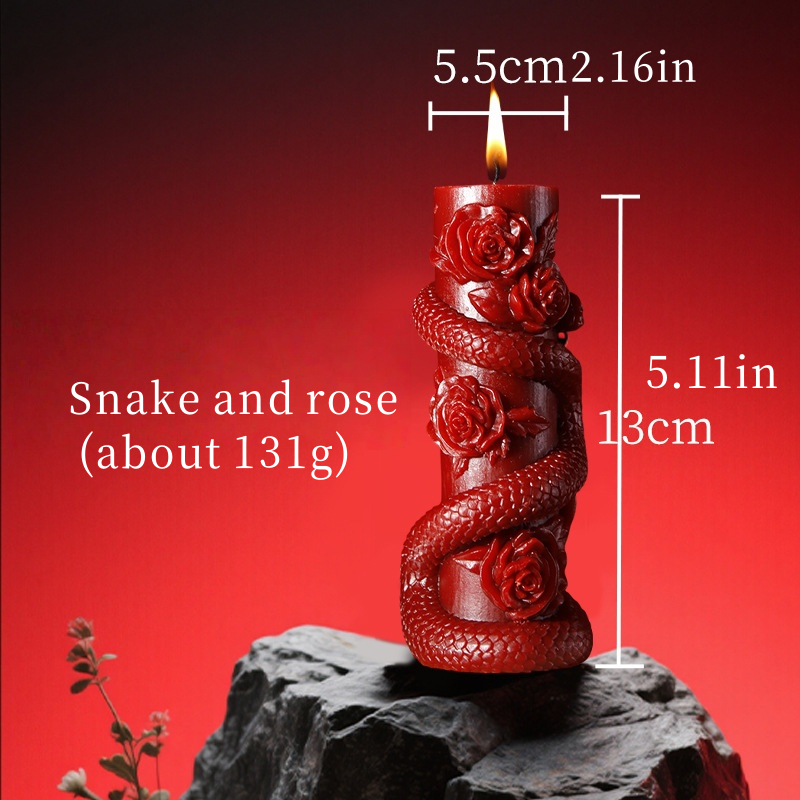 VELUXXA 5-pack - Complete series  42 degree low temperature candle - Romantic couple candle